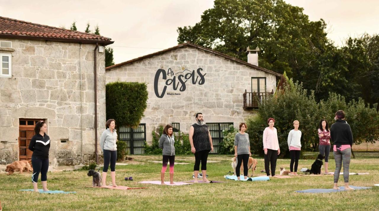 钱塔达 As Casas Ribeira Sacra酒店 外观 照片
