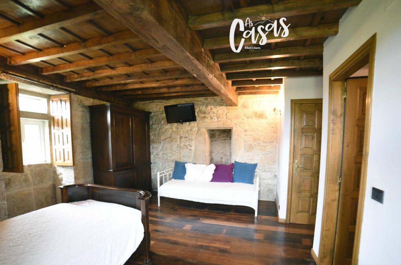 钱塔达 As Casas Ribeira Sacra酒店 外观 照片