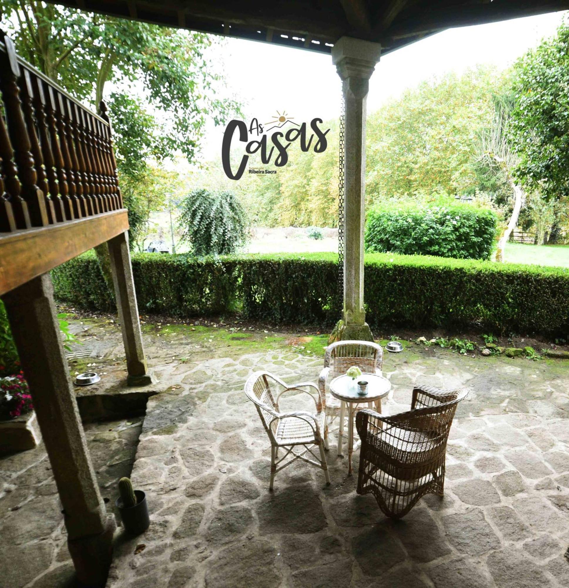 钱塔达 As Casas Ribeira Sacra酒店 外观 照片